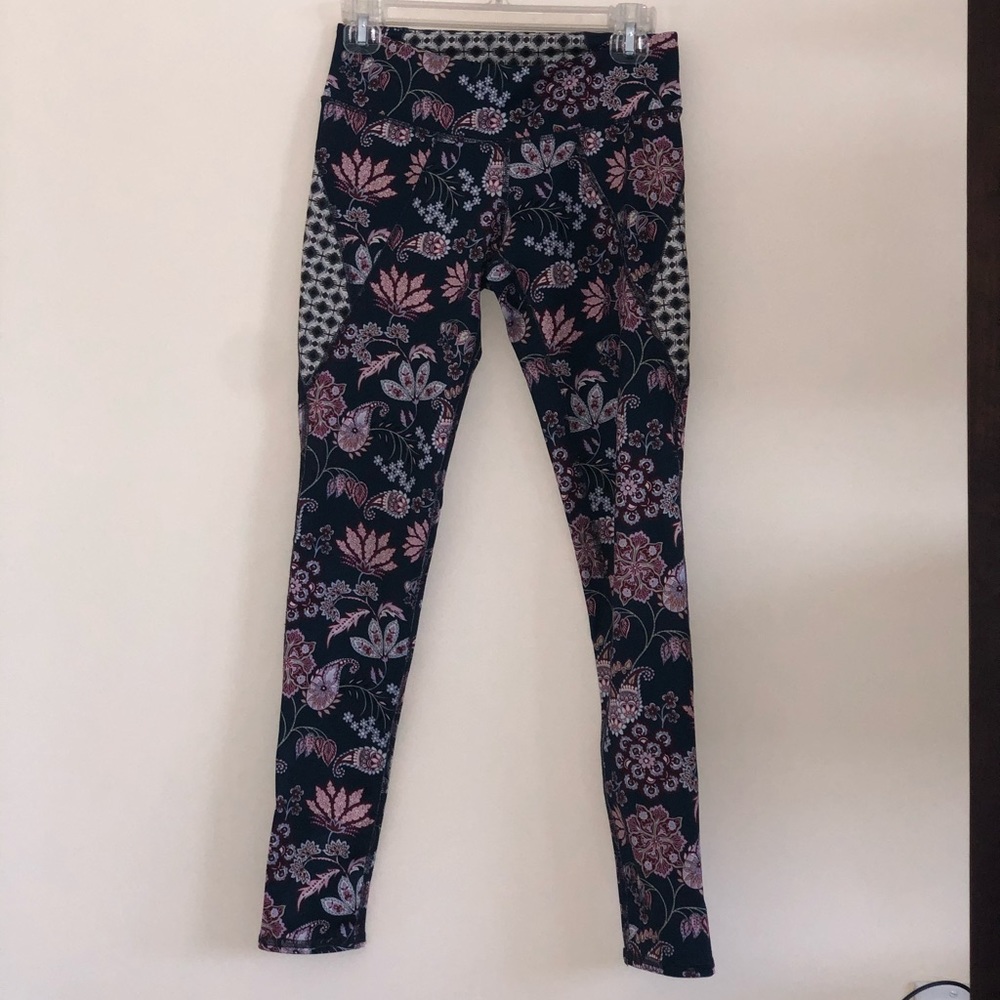 Anthropologie Paisley Leggings